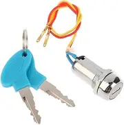 Arrival 1 Set 2 Wire Key Ignition Switch Lock Motorcycle Go Kart Scooter Bike Switches Fit for Motorcycle Electrical System