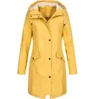 New Womens Waterproof Raincoat Ladies Outdoor Wind Rain Forest Jacket Coat