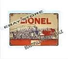 locomotive engine toy train STEAM FREIGHT Model Railroad railway tin sign