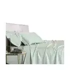 Royal Tradition Viscose from Bamboo Bed Sheets, Split-King, Solid Sea, Super ...