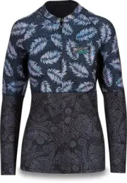 Dakine 2mm Front Zip Neo Surf Long Sleeve Jacket, Men's Large, Plate Lunch 3 New