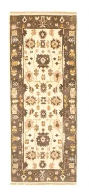 Traditional Hand-knotted Carpet 2'6" x 6'2" Wool Area Rug