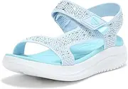 [Skechers] Girl's Ultra Flex 3.0 Sandal