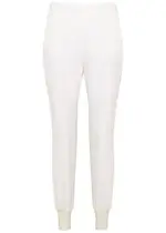 Stella Mccartney Tapered Stretch-crepe Trousers - White - 10 10