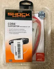 Shock Doctor Core Supporter with BioFlex Cup Teen size L-M. SEALED