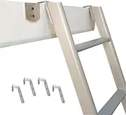 4/5 Step RV Bunk Ladder with Hooks, Metal Twin Bed Replacement Ladders Indoor Loft Bed Dorm Adjustable Slanted Climb Ladders for Travel Trailers, Caravan -Load 150kg/330lb (Size :