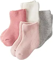 [little planet by carter's] Unisex-Baby Multipack No Slip Socks