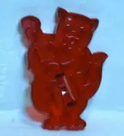 HRM Vintage Design Plastic Cookie Cutter - Cat and Fiddle Cello Nursery Rhyme