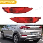 Rear Bumper Reflector For Hyundai Tucson Tl 2015 2016 2017 2018 Stop Brake Light Taillight Fog Warning Lamp Lens Car Accessories Left and Right 1