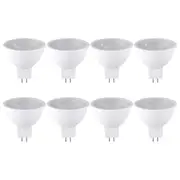 8PCS 7W MR16 LED Bulb GU5.3 Base 6000K 520LM White Light