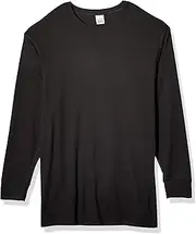 [Different Touch] Men's USA Classic Design Fleece Lined Base Layer Performance Top Long Sleeve Shirts