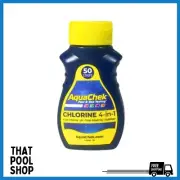AquaChek Free Chlorine Swimming Pool Test Strips (4-in-1 Test Strips)