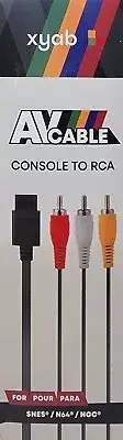 AV Cable for Nintendo SNES N64 GameCube Heavy Duty