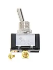 5582 Silver SPST On-Off Toggle Switch