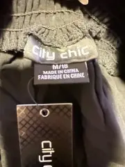 City Chic Sun Crotchet Maxi Dress Size M