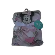 Disney Minnie Mouse Pink Baby Blanket and Plush Lovey, Security Blanket Set