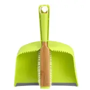 Full Circle - Clean Team Dustpan and Brush Set Green