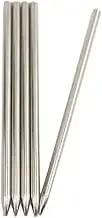 RuiLing 2-Pack Lacing Needles ID 2mm 4mm Length 3 Inch Stainless Steel Paracord Lacing Needles Bracelet Paracord Weaving Needles