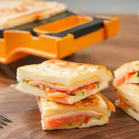 在飛比找樂天市場購物網優惠-麵包機 日食記recolt麗克特三明治機家用早餐機土司烤面包
