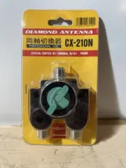 Diamond Antenna CX210N DC ~ 1000 MHz 2 Position Antenna/Coaxial Switch