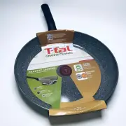 T-fal 12" Granite Ceramic Nonstick Frying Pan Cookware, Gray Speckled