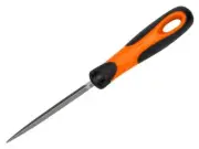 Bahco 1-170-08-2-2 ERGO™ Handled Three-Square Second Cut File 200mm (8in) BAH17