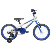 Neo+ Kids Bike 16'' Brushed Alloy Blue/Black Fade