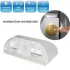 LED Keyhole Light Auto PIR Motion Sensor Wireless Door Lock Night Lamp Battery