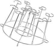 Air Fryer Skewer Stand Vertical Holder for Meat Chicken Stainless Steel Bbq Roaster Skewer Needle Accessory Easy Clean Design