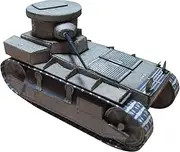 1/35 Scale U.S. T1 Coningham Light Tank 3D Paper Model Fighter Military Model Diecast Tank Model for Collection (Unassembled Kit) Model Collection