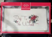 NIB Lenox Winter Greetings Rectangular tidbit Tray 11 " by 7"