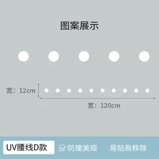 樂享居家生活-「客製化尺寸」定制房產中介多款圖形防撞腰線小心玻璃門貼紙培訓班裝飾腰線貼靜電玻璃貼 玻璃貼紙 玻璃貼 窗貼 靜電窗貼 玻璃紙