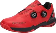 [JiuQing] Men's Badminton Shoes Professional Indoor Court Training Shoes Breathable Damping Non-Slip