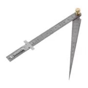 Depth Ruler Hole Inspection Stainless Steel Pocket Clip Scale Gauge Ruler Gage