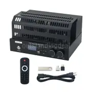 EL34 Class A Vacuum Tube Amplifier Bluetooth USB Lossless Electronic Tube Amp