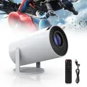Oolong Mini Projector 4K 1080P Support, Portable Projector Wifi6 BT 5.0 Andro...