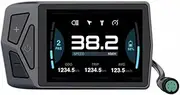 eBike Color Bluetooth Display B02U for BAFANG BBS0102, BBSHD, G510, G330 Mid-Mounted Motor Waterproof Mountain Electric Bike Meter Bicycle Ebike Computer Map Navigation UART Protocol Smart Indicator
