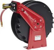 RT650-OLP 3/8-Inch by 50-Feet Spring Driven Hose Reel for Air/Water