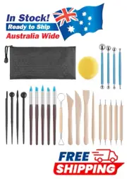 24PCS - Pottery Tools Set, Ceramic & Pottery Carving Tools Kit Adults, Clay Tool