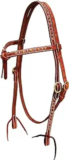 Horse Western Leather Horse Tack Knotted Rhinestone Bridle 78202