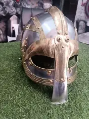 Medieval Antique Norman Viking Steel-Brass Helmet Knight Helmet
