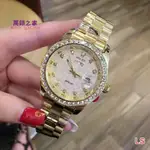 高端 ROLEX 彩虹鉆GMT機械男手錶水鬼手錶 潛航者型系列機械手錶 男士商務鋼帶腕錶 黑水鬼