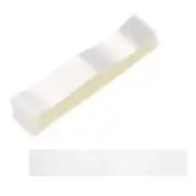 165x28mm PVC Perforated Shrink Bands, 250Pcs 0.05mm Thick Shrink Wrap, Clear