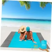 Beach Blanket, 83''*79''(210 * 200cm) Waterproof Sandproof Picnic Blankets for