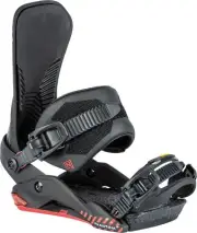 Nitro Phantom Plus Men's Snowboard Bindings, Ultra Black, Large MY24