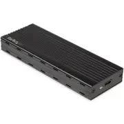 StarTech.com M2E1BMU31C USB-C 10Gbps to M.2 NVMe SSD Enclosure - Portable