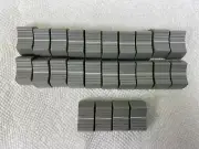 Set of 24 Grey Knobs for Neotek Elite small Alps faders NOS