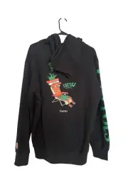 Urban Outfitters Carrots X Grillo's Full Zip Hoodie Sweatshirt Size L