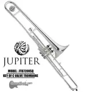 Jupiter C valve trombone 720VS Silver New