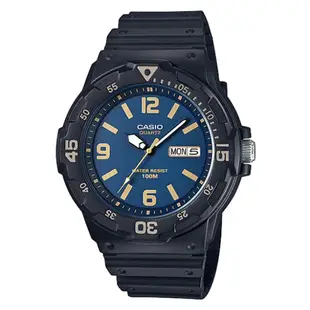 CASIO 潛水風DIVER LOOK指針錶 MRW-200H-2B3